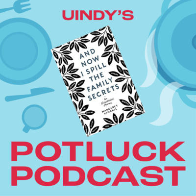 Book cover show a bunch of leaves around the title